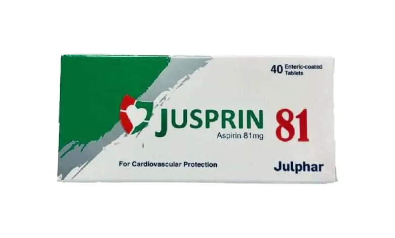 جوسبرين 81 مجم أقراص Jusprin